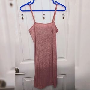 Pink Bodycon Cami Dress
